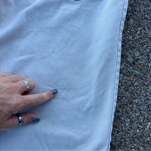 Vintage 90s Levi’s 550 relaxed fit beige jeans 38x30 - Picture 6 of 10